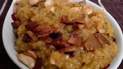 Brown Rice Pongali